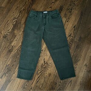 Columbia TOUGH MOTHER Men’s Sz 36 X 30 90s Relaxed Fit Straight Leg Green Jeans